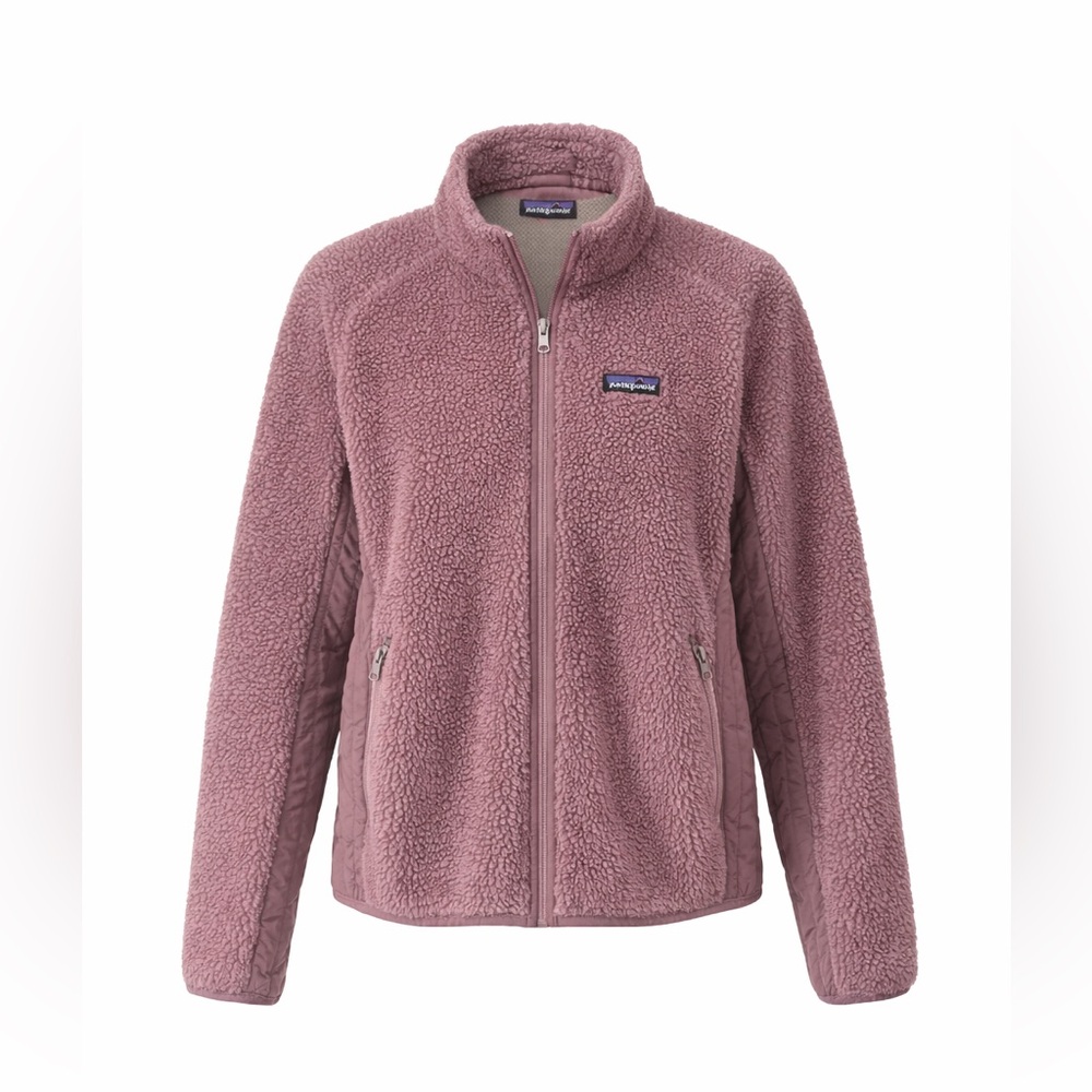 Patagonia Retro‎ X Deep Pile Fleece Jacket Women’s Small Rose Taupe